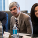 Amazon CEO Jeff Bezos, Alphabet CEO Larry Page, and Facebook COO Sheryl Sandberg meet Donald Trump. Photo: Getty